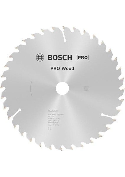 Professional Accessories Daire Testere Bıçağı, Gri, 190X20/16X2,6 Mm, 36, 1 Adet modelleri