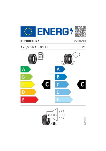 195/65R15 91H Ecowıng KH27 Yaz Oto Lastiği ( Üretim Yılı: 2024 ) fırsatları