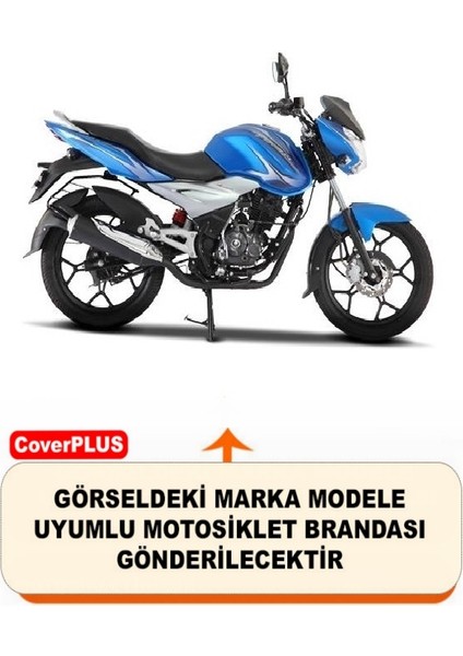 Bajaj Discover 125 St Branda (Arka Çanta Uyumlu) Motosiket Brandası (Gri Renk) Motor Örtüsü Çadır Su Geçirmez Motosiklet Kılıfı Motor Brandası fiyatları