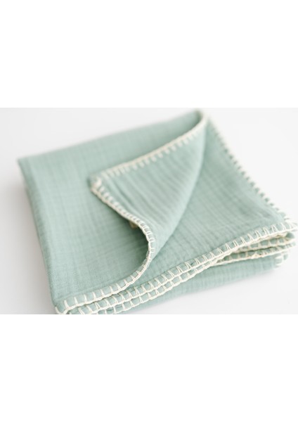 - Su Yeşili Çok Amaçlı 4 Katlı Müslin Örtü Battaniye 110X110 cm. fiyatları