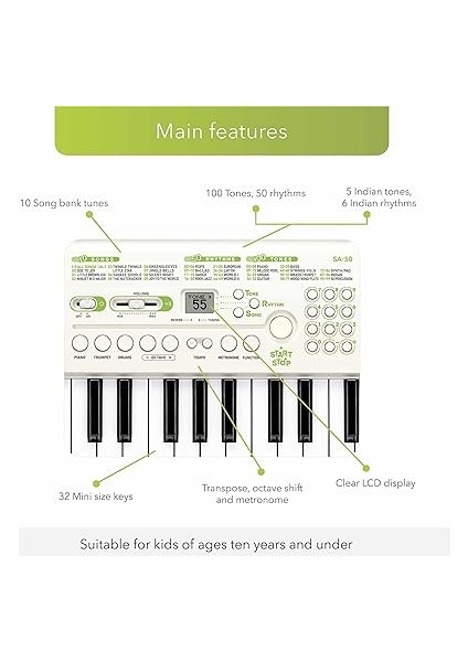Sa-50 32 Tuşlu Org (Beyaz) modelleri