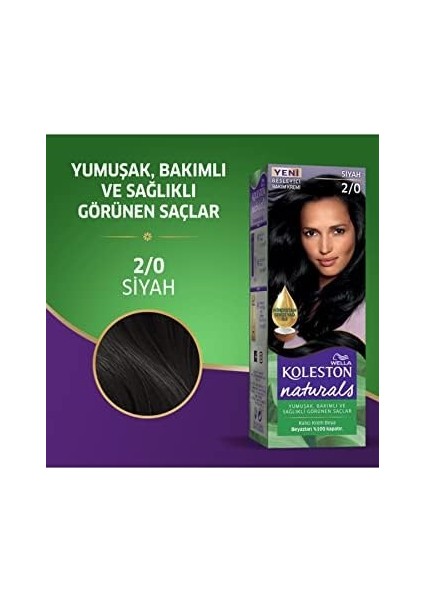 Naturals Siyah 2/0 modelleri