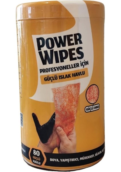 Power Wipes Profesyoneller Için Güçlü Islak Havlu modelleri
