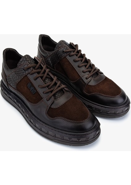 Erkek Hakiki Deri Kahverengi Nubuk Sneakers & Spor Ayakkabı 352 23078 Erk Ayk SK25-26 Kahve Nbk fiyatları