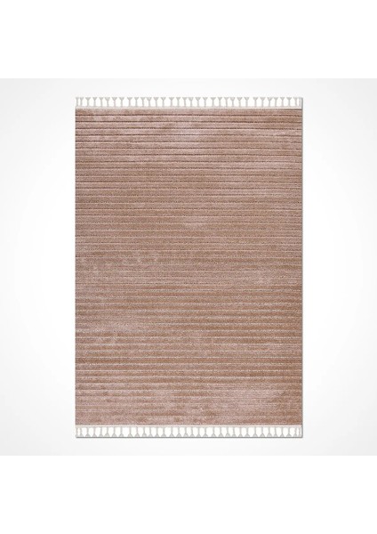 Sarinena Modern Kahverengi Polyester Pamuk Tabanlı Makine Halısı fiyatları