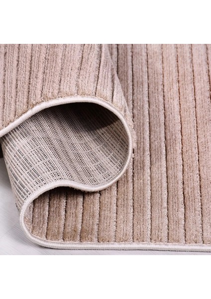 Sarinena Modern Kahverengi Polyester Pamuk Tabanlı Makine Halısı fırsatları