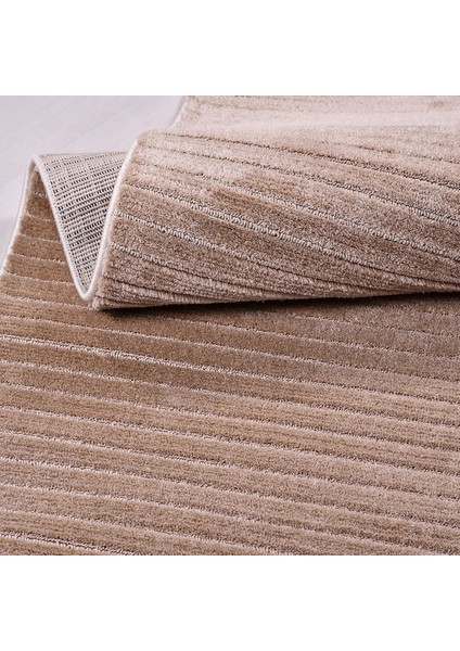 Sarinena Modern Kahverengi Polyester Pamuk Tabanlı Makine Halısı indirimleri