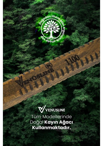 Venüsline Natural 1100 Kısa Saçlar Için Fön ve Sarma Fırçası indirimleri