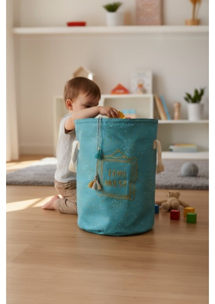 Çocuklar Için Oyuncak & Çamaşır Sepeti – Mavi / Pembe, Dayanıklı modelleri