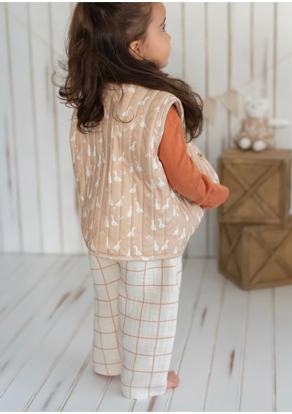 Ördek Desenli Peluş Bebek Yeleği indirimleri