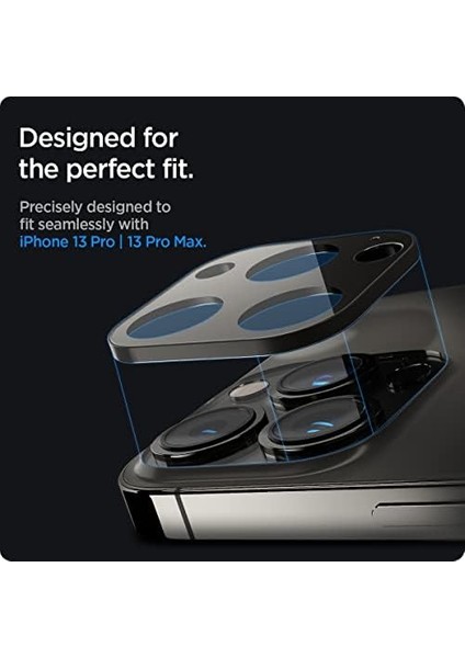 13 Pro Max / 13 Pro ile Uyumlu Kamera Lens Camı Koruyucu Glas.tr Optik (2 Adet) Graphite - AGL04035 modelleri
