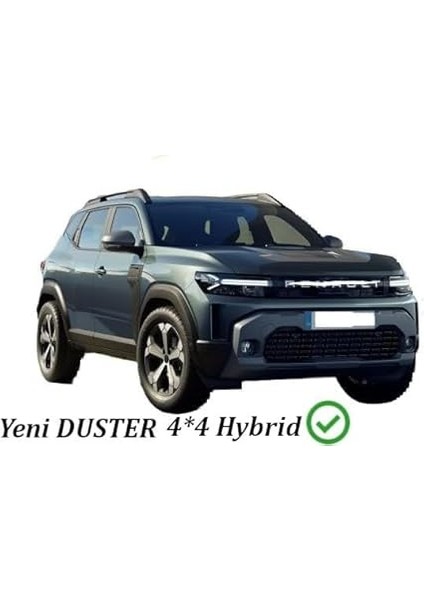 Renault Duster 4x4 (1.2 Mhev) Bagaj Havuzu - 3D Yüksek Kenarlı Araca Özel, A+ Kalite Bagaj Havuzu modelleri