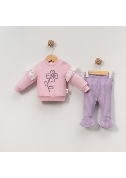 Çakar 6-18 Aylık Süzine Gül 2 Li TAKIM-8013150 - Pembe