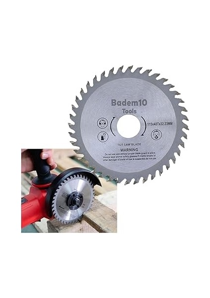 Testere Spiral Ağaç Ahşap Sunta Kesme Testeresi 115 mm 40 Diş (2 Adet) modelleri