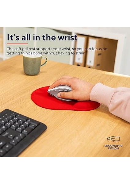 20429 Bigfoot Mouse Ped, Kırmızı fiyatları