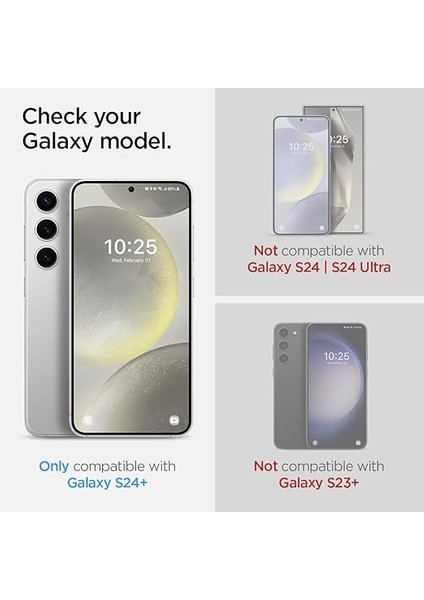 Galaxy S24 Plus ile Uyumlu Ekran Koruyucu Film Neo Flex Solid Hd (2 Adet) - AFL07431 modelleri