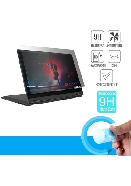 Ideapad Flex 5 82HS0069TX 14 Inç Ultra Hd Darbe Emici 9h Nano Glass Ekran Koruyucu fiyatları