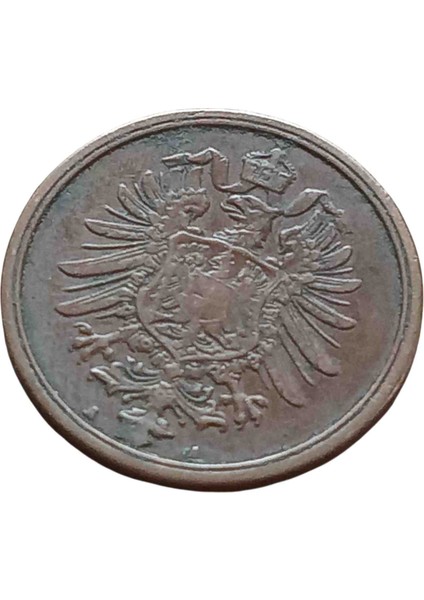 1874 Almanya 2 Pfennıg Madeni Koleksiyon Para Lotu. fiyatları