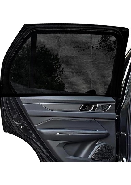 Yan Cam Güneşlik Anne Bebek Emzirme Araba Kapı Camı Perdesi Çocuk Koruyucu Araba Sineklik Örtüsü Güneşlik (2)