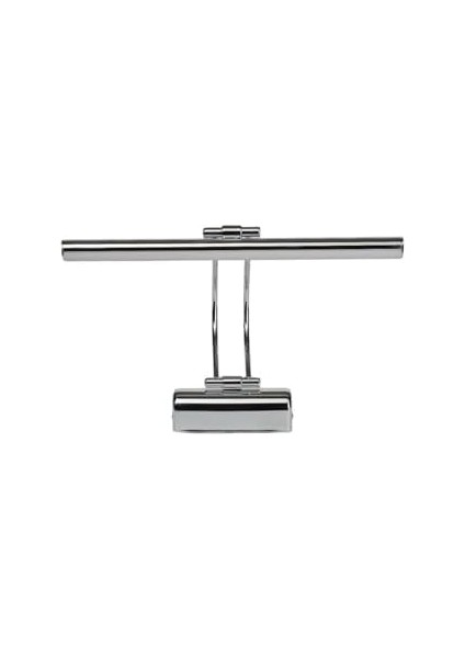 Enerji Tasarruflu Flüt LED Tablo Çalışma Masası Duvar Sanat Eseri Ayna Dekoratif ve Modern Aydınlatma 35 cm Elektrikli 6500K Beyaz Işık (Gümüş(Krom)) modelleri