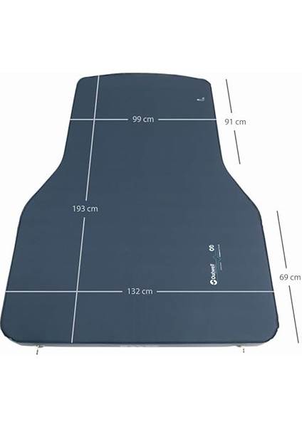 Araç Için Şişme Mat Tesla Y, Skoda Enyaq Vb. Uyumlu modelleri