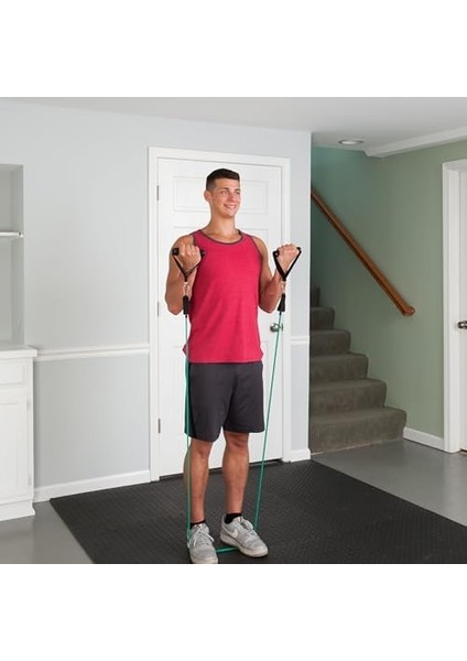 Black Mountain Products Single Stackable Atomic Green Direnç Band, Limettengruen modelleri