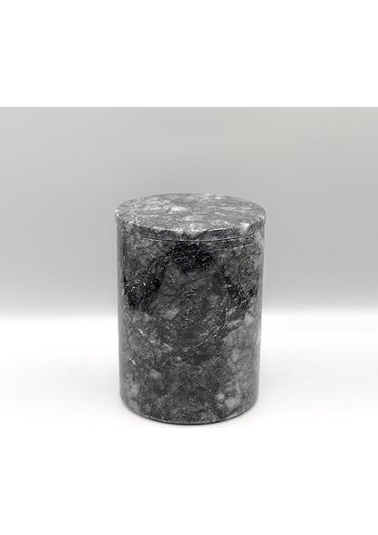 No: 4 Mermer Mum Oryantal ve Odunsu Kokulu Tasarım Dekoratif Mermer Soya Mumu - 220GR (Siyah) modelleri