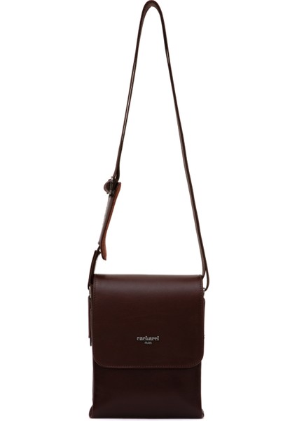 Erkek Erkek Koyu Kahverengi %100 Deri Omuz Çantası 50314080-VR084 indirimleri