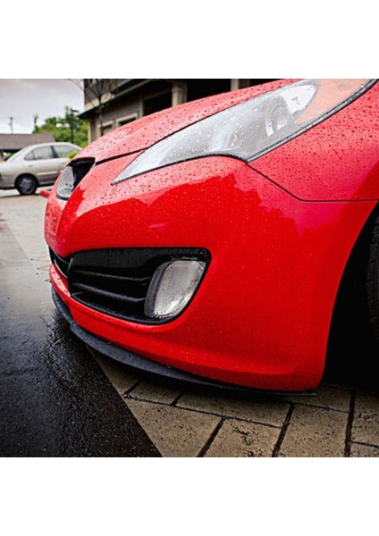 Hyundai Genesis Uyumlu Evrensel Universal 3 Parça Cupra Kupra Ön Ek Tampon Dili Lip Esnek Karlık indirimleri