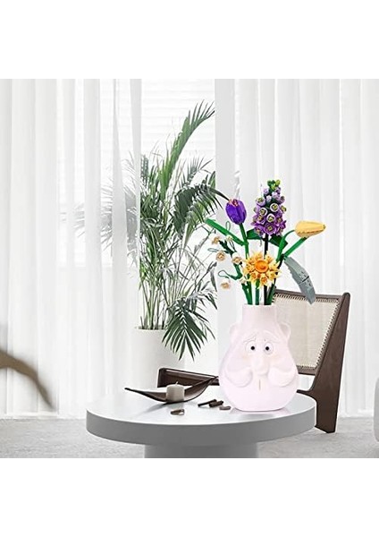 Çiçek Seti, Tuğla Yapı Kiti, Yapay Çiçekler, 534 Parça Her Yaş Için Botanik, Kendin Yap Benzersiz Çiçek Ev Dekorasyonu, Çocuklar Kızlar Erkek Çocuklar Için Hediyeler Sarı modelleri