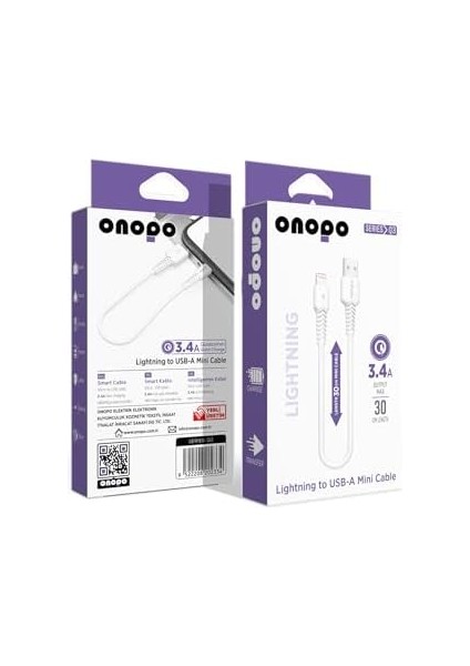 Uyumlu To USB Mini Kablo 3.4A Hızlı Şarj ve Kablosu 30CM - Q3 | 3.4A Hızlı Şarj | 480MBPS Veri Transferi | Kompakt Tasarım | 2 Yıl fiyatları