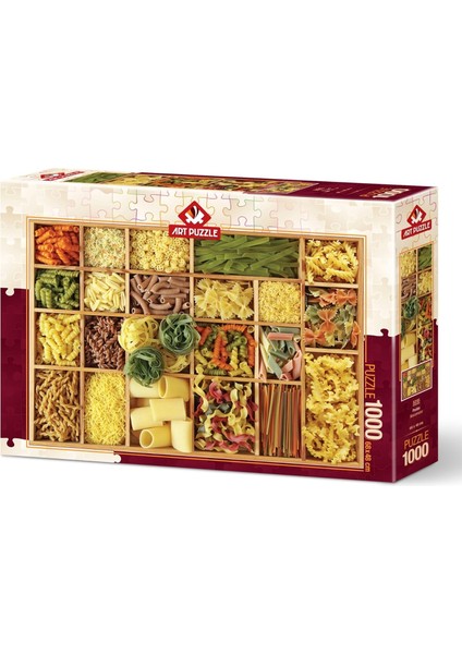 Puzzle Makarnalar 1000 Parça Puzzle