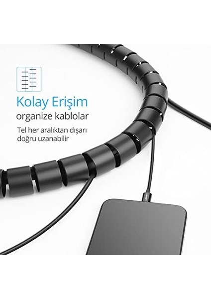 Kablo ve Düzenleyici Spiral, 1.5 Metre fiyatları