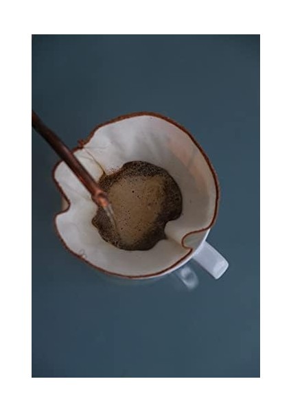 Adet) V-60 ile Uyumlu Yıkanabilir, Kumaş, Organik Kahve Filtresi, AĞARTILMAMIŞ%100 Ham Pamuk - Ekolojik Filtre V-2 modelleri