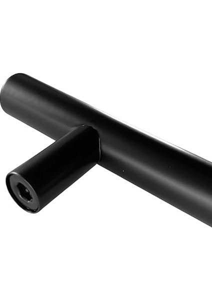 Mutfak ve Banyo Dolabı Kapakları ve Çekmeceler Için Metal Kulp Paslanmaz Mobilya Dolap Kulbu 160MM Mat Siyah 2 Adet fırsatları