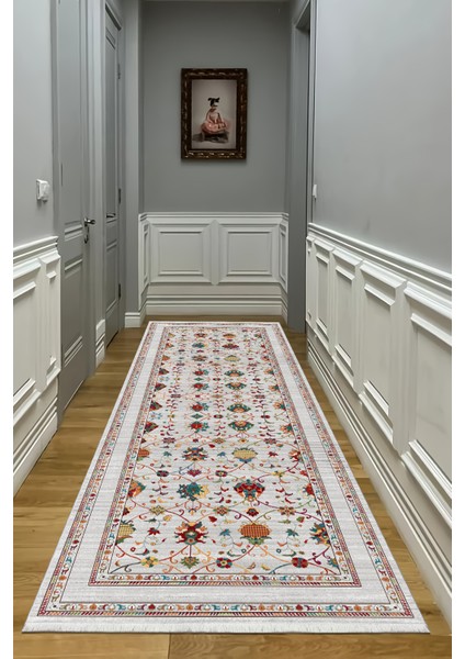 Pamuk Dokuma Taban Kaymaz Yıkanabilir Modern Yolluk Salon Yolluğu Mutfak Yolluğu Koridor Yolluğu Antre Halıları