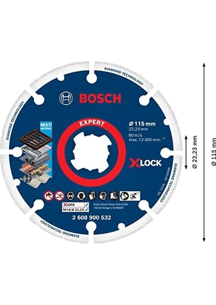 1x Expert Metal Wheel X- Kesme Diski 115 mm (Dökme Demir, Paslanmaz Çelik, Çelik, Demir Içermeyen Metalle, Ø 115 Mm, Aksesuar Küçük Avuç Taşlama Makinesi) modelleri