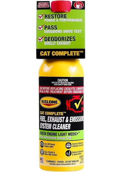 Yakıt, Egzoz ve Emisyon Sistemi Temizleyici Yakıt Katkısı