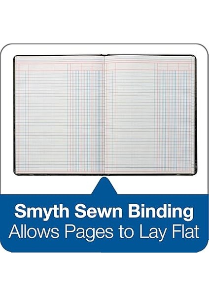 Hesap Defteri, 17,78 x 23,50 Cm, Siyah, 3 Sütun, 80 Sayfa (ARB8003M) fırsatları