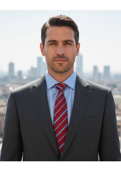 Kalın Çizgili Kravat