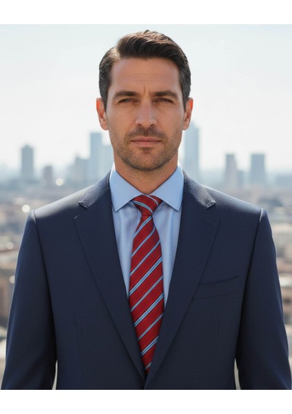 Kalın Çizgili Kravat modelleri