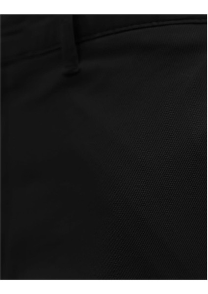 Siyah Comfort Fit Chino Pantolon