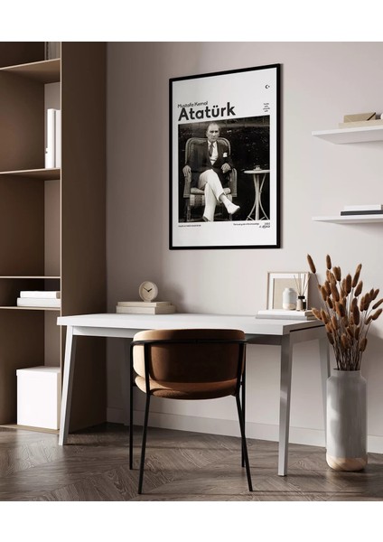 Çerçevesiz Poster Cumhuriyetin Önderi indirimleri