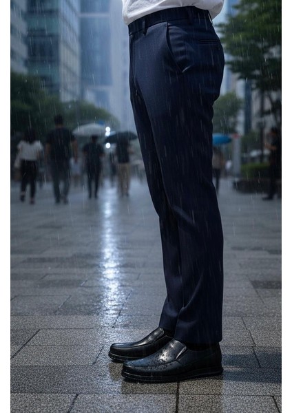 Erkek Hakiki Deri Günlük Ayakkabı Mevsimlik Kışlık Kaydırmaz Taban Bağcıksız