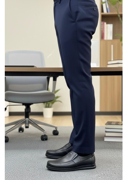 Erkek Hakiki Deri Günlük Ayakkabı Mevsimlik Kışlık Kaydırmaz Taban Bağcıksız fiyatları