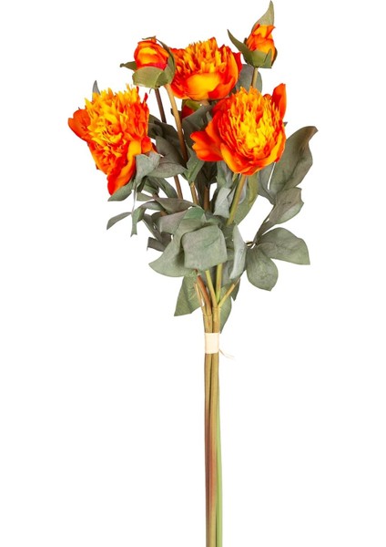 Yapay Çiçek Şakayık Demet Turuncu 60 Cm.