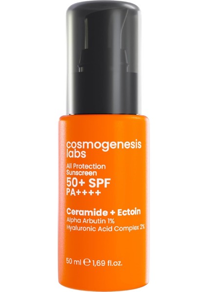 50+ Spf Korucuyu Yüz ve Vücut Güneş Kremi 50 ml