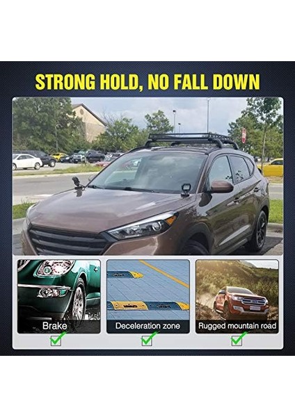 2 Adet Manyetik Taban LED Işık Çubuğu Montaj Braketleri, Güçlü Enayi Tutucu Tabana Monte Offroad Iş Yardımcı Lambalar Kaput A-Ayağı fiyatları