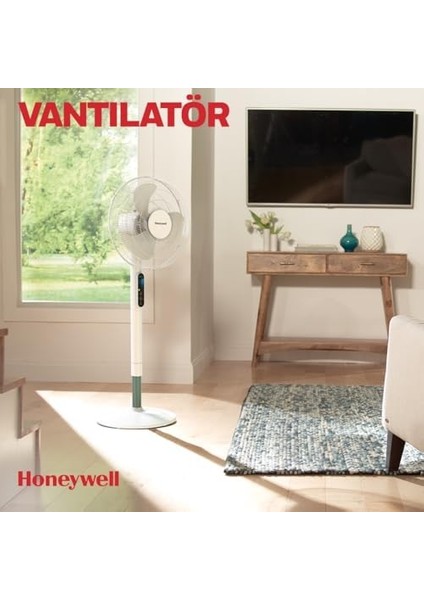 Advanced Quietset HSF600 Ayaklı, 5 Hız Ayarı, Zamanlayıcı Fonksiyonu, 70 Derece Salınım, Yükseklik, Uzaktan Kumandalı - Beyaz fiyatları