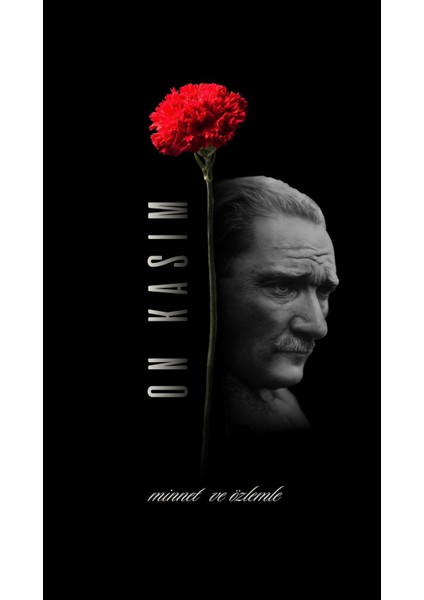 10 Kasım Atatürk'ü Anma Günü Okul Etkinlik Kumaş PANO150X200 cm